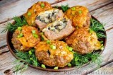 Мясное лукошко с грибами