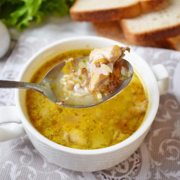 Суп "Гречневый с курицей"